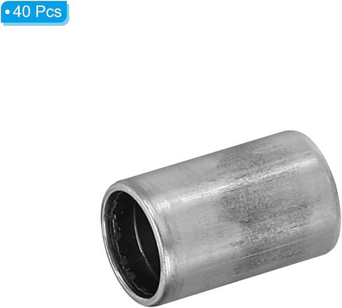 PATIKIL M5 Steel Spacers, 40 Pcs Metal Spacers Steel 5mm ID x 8mm OD x 8mm L Carbon Steel Spacer Screw Standoff Round for 1/5in or M5 Screw Bolts in Saudi Arabia