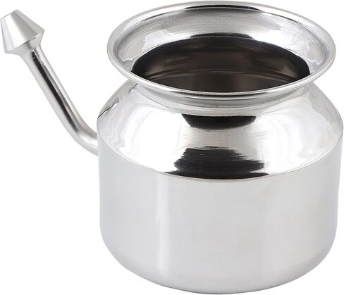 وعاء نيتي من الفولاذ المقاوم للصدأ النقي لاحتقان الجيوب الأنفية in Kuwait