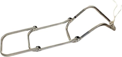 MARINE CITY 304 Grade Stainless Steel 3-Step Folding Ladder with Rope for Marines – Boats – Yachts – Accessory Hardware (Pack of 1) in Saudi Arabia