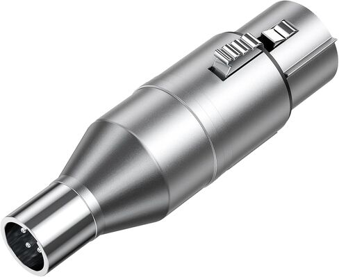 XLR to Mini XLR Adapter - Mini XLR Male to XLR Female Adapter, 3-pin Mini XLR Male to XLR Female Adapter, Compatible with BLACKMAGIC Pocket 4K/6K Camera Video Assist in Kuwait