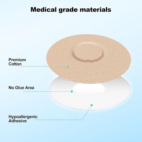 25Pack Adhesive Patches for G7, Premium Waterproof Flexible & Breathable Full Covers for CGM Dexcom G7,Latex-Free Overlay Patch for G7 Sensor Long-Lasting Hypoallergenic Medical Glue No Hole (Mixed) in Saudi Arabia
