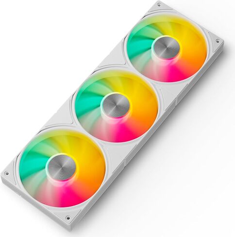 upHere 360mm All-in-One 5V ARGB Computer Case Fan with PWM 4-Pin Interface High Performance Cooling Low Noise for Enhanced PC Cooling White U3TC3 in Saudi Arabia