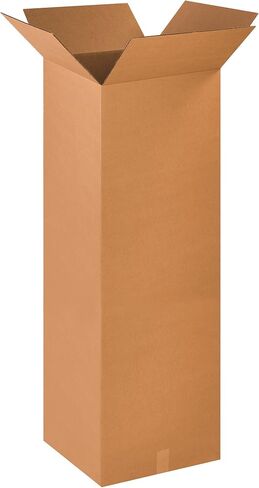 18 x 18 x 48 Corrugated Cardboard Boxes, Tall 18"L x 18"W x 48"H, Pack of 10 | Shipping, Packaging, Moving, Storage Box for Home or Business, Strong Wholesale Bulk Boxes in Saudi Arabia