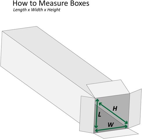 18 x 18 x 48 Corrugated Cardboard Boxes, Tall 18"L x 18"W x 48"H, Pack of 10 | Shipping, Packaging, Moving, Storage Box for Home or Business, Strong Wholesale Bulk Boxes in Saudi Arabia