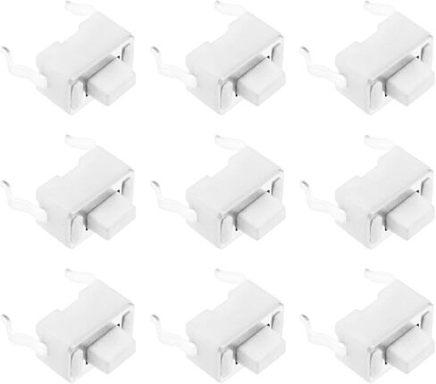 The Lord of the Tools 50PCS 2pin Micro Switch Tactile Push Button Switch Mini Tact Switch 3.5x6x5mm for Household Appliances and Small Toys Black in Saudi Arabia