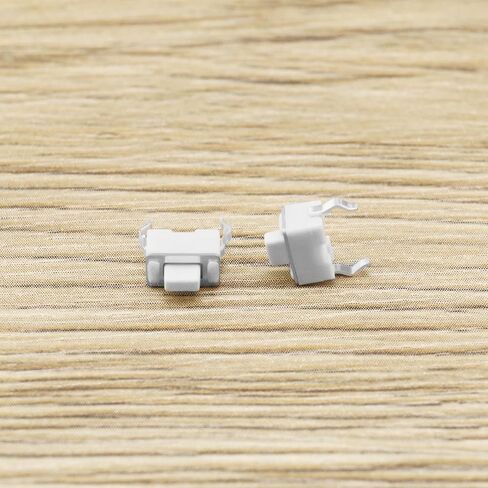 The Lord of the Tools 50PCS 2pin Micro Switch Tactile Push Button Switch Mini Tact Switch 3.5x6x5mm for Household Appliances and Small Toys Black in Saudi Arabia