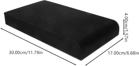 Loudspeaker Acoustic Foam 2PCS Speaker Acoustic Pads Foam Studio Monitor Speaker Cushion High Density Acoustic Foam for Sound Improvement Vibrations Speaker Foams Pad in Saudi Arabia