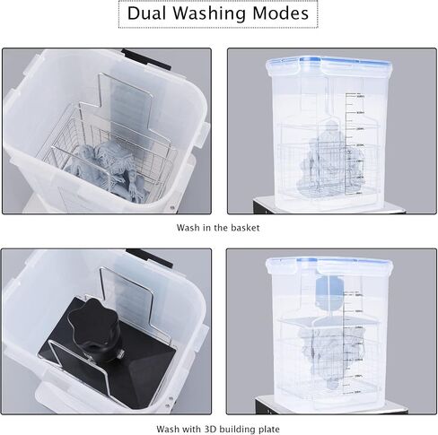 ELEGOO Mercury Plus 2.0 Wash and Cure Station Washing and Curing Machine Resin Curing Station for LCD/DLP/SLA 3D Printed Models with Rotary Curing Turntable and Washing Bucket in Saudi Arabia