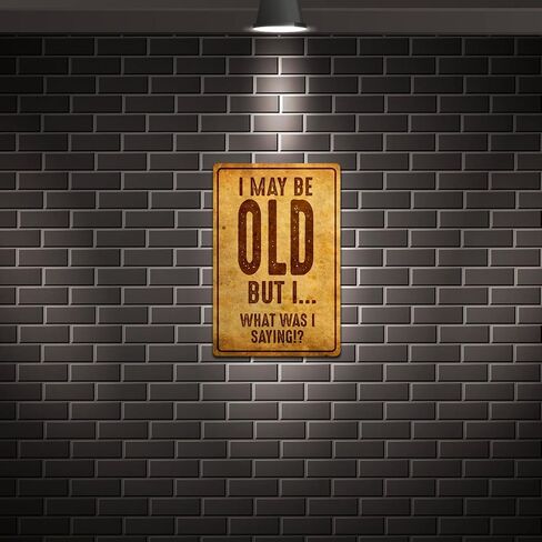 Desperate Enterprises WTF Aluminum Sign - Nostalgic Vintage Metal Wall Décor - Made in USA in Saudi Arabia