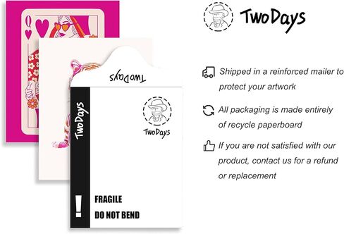 ديكور غرفة TwoDays Preppy باللونين الوردي والبرتقالي الجمالي، مطبوعات فنية جدارية كلاسيكية عصرية لشقة الفتيات، ملصقات تأكيد لغرفة النوم (أحجام متعددة، 8 بوصة × 10 بوصة أكبر، مجموعة من 8، غير مؤطرة) in Kuwait