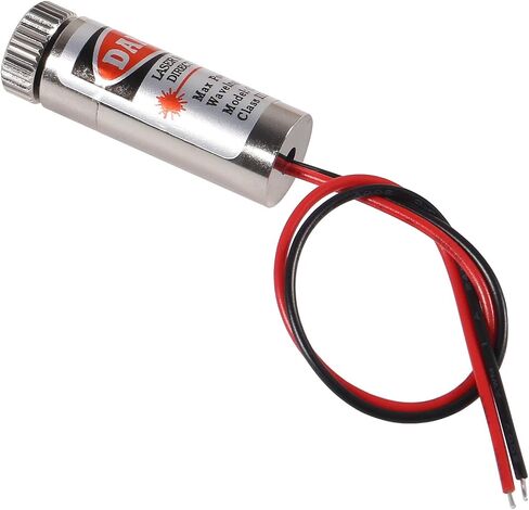 5pcs 650nm 5mw Laser Head Laser Tube Adjustable Focus 3~5V Red Laser Tube for Sight Positioning Sighting Telescope (Cross) in Saudi Arabia
