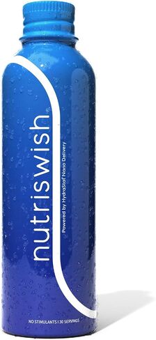 فيتامينات سائلة من NutriSwish، 10 أونصة سائلة، مكمل غذائي متعدد الفيتامينات السائلة مع ماء نقي للغاية، الجلوتاثيون، إل-سيستين، أسكوربات الكالسيوم (فيتامين C)، الكركمين، حمض الطرطريك، سوربات البوتاسيوم in Saudi Arabia