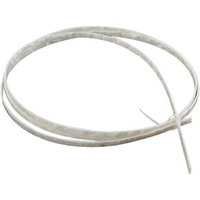 Artibetter White pearl guitar parts celluloid guitar binding body project purfling strip for classical acoustic guitar and ukulele 6mm