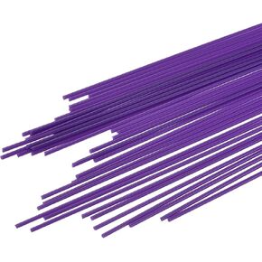 MECCANIXITY Filament Refills PLA Filaments Clear 1.75mm, 250mm/10inch Length for 3D Printing Pen, Pack of 40