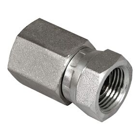 Apache 39004775 1/2" Female Pipe x 3/8" Female Pipe Swivel, Hydraulic Adapter