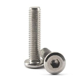 M8x30 Hex Socket Flat Head Screw 304 Stainless Steel Furniture Screws Fasteners Tools Bolts Pack of 20