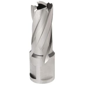 Hougen 12120 5/8 Inch Diameter x 1 Inch Depth of Cut 12,000 Series High Speed Steel Annular Cutter 3/4 Inch Weldon Shank for Magnetic Drills