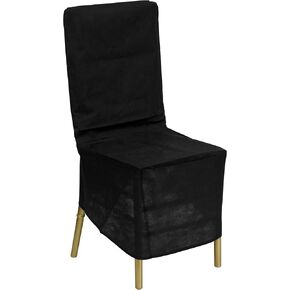 Flash Furniture Black Fabric Chiavari Chair Storage Cover