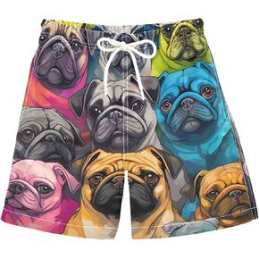 Fire Soccer Little Boys Swim Trunks Kids Board Shorts Swimsuit Bathing Suit Swimwear Size 8 21342444