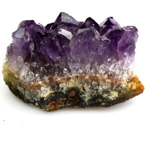 Raw Amethyst Geode Cluster 1 Lb Natural Amethyst Crystal Rock Irregular Real Healing Crystal for Home Decor Specimen