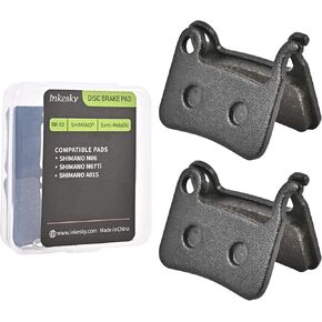 Inkesky 2 Pairs Brake Pads Compatible with Shimano M06, Segway Ninebot P65/P100, Dualtron III, Xiaomi MI 3/3 Pro， Xiaomi 4/4 Pro, Lectric XPremium/XPedition/XP 3.0 with mechanical brake,Ride1Up