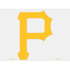 Wincraft MLB Pittsburgh Pirates 93912010 Perfect Cut Color Decal, 4" x 4", Black