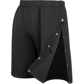 شورت تمزيق للرجال، شورت قصير منفصل بعد الجراحة، شورت متكيف بعد جراحة الركبة والورك مع جيوب in Kuwait