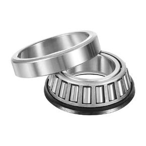 uxcell LM67000/LM67048L Tapered Roller Bearing Cone and Cup, 32mm Bore x 59mm OD x 18mm Thick, Chrome Steel Taper Bearing Set, ABEC-3