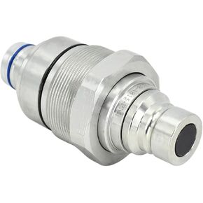 48 مم هيدروليكي ذكر مسطح الوجه قارنة توصيل سريعة 7246799 متوافقة مع محمل Bobcat S130 S150 S160 T180 T190 T200 T300 A220 A300 A770 John Deere Loader 318E 319E 320E 326E استبدال AT406474 in Kuwait