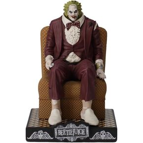 Royal Bobbles Beetlejuice Shrunken Head Collectible Bobblehead Statue
