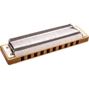 HOHNER 1896BX Marine Band Harmonica, Key of D Minor (1896BX-MD)