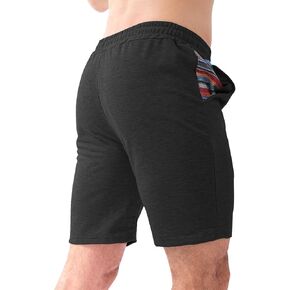 Men's Casual Drawstring Shorts Running Fitness Exercise&Gym - Beach Stretch Colored Shorts-Slim Fit Shorts