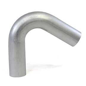 HPS 1.75" OD, 120 Degree Bend Aluminum Elbow Tubing, 6" Leg Length on Each Side, 2" Clr, 6061 T6 Seamless 16 Gauge, Wall Thickness: 0.065", ALE120-91866, 1.75" OD, Aluminum