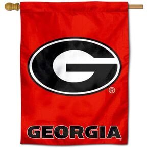 Georgia Bulldogs House Flag Banner