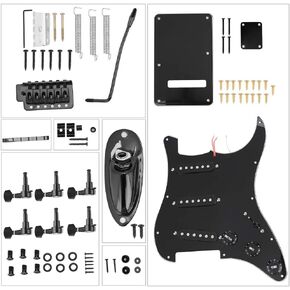 Delicate Electric Guitar Kit, Durable DIY Guitar Kit, for ST Style Guitars