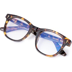Reading Glasses Blue Light Blocking Readers Anti UV Computer Eyeglasses with Spring Hinge for Women Men