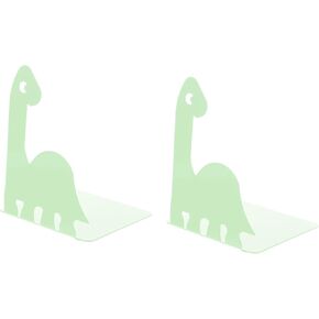 1 Pair Dinosaur Metal Bookend Book Holder Heavy Duty Bookend Book Storage Rack Bookend Shelves Bookend Support Book Rack Metal Bookends Book Shelf Bookend Book End Book Stopper