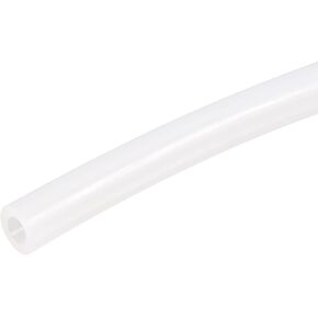 DMiotech 1/4"(6mm) ID 1/2"(12mm) OD 3.3 Feet Silicone Tube Translucent Industrial Silicone Tubing for Water Air Pump