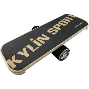 KYLIN SPORT Premium Surf Balance Board Trainer with Adjustable Stoppers for Improve Balance, Build Strength & Surf Trainer