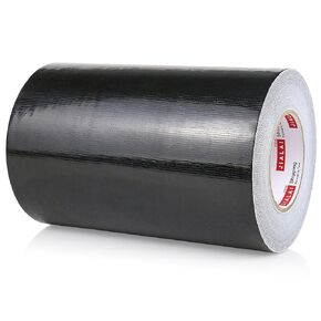 Wide Duct Tape, Industrial Grade 9 inches x 55 Yards (164 ft) Black Wide Tape, 9 Mil Heavy-Duty, Waterproof, Strong, Flexible, No Residue, for Crafts & Home Improvement