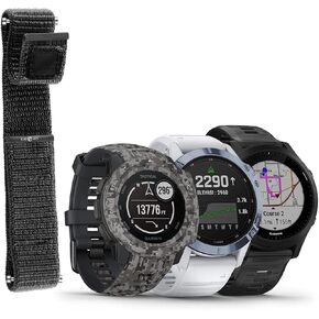 حزام رياضي من نسيج النايلون مقاس 22 بوصة متوافق مع أحزمة ساعة Garmin QuickFit مقاس 22 مم in Kuwait