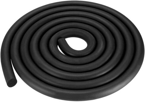 Sponge Foam Solid Rubber Sealing Strip Diameter 3mm Foam Rubber Seal Weather Strip Length 5M in Kuwait