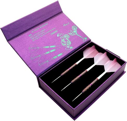 CUESOUL Cocktail/COLA Beer/Draft Beer with Oil Paint Finished-21g/22g/23g Steel Tip 90% Tungsten Dart Set in Kuwait