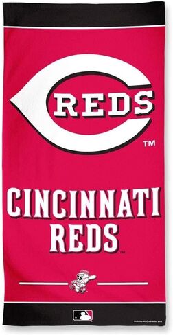 MLB Cincinnati Reds Towel30x60 Beach Towel, Team Colors, One Size in Saudi Arabia