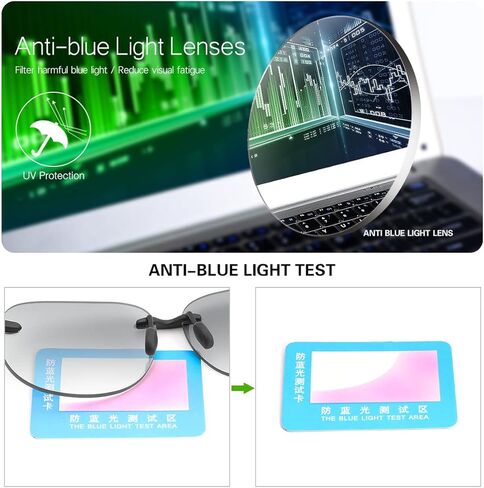 2 Pairs Rimless Bifocal Reading Glasses UV400 Protection Sunglasses Readers for Men and Women Classic Vintage Eyewear in Saudi Arabia