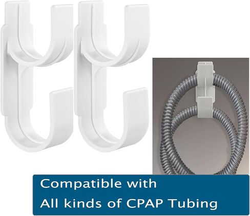 2 Packs CPAP Hose Hanger, Hose Holder for CPAP, Hook for CPAP Mask,Holder for CPAP Tubing,CPAP Hose Organizer in Saudi Arabia