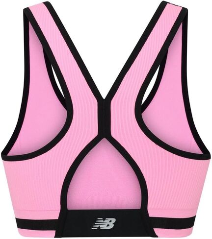 New Balance Womens Seamless, Racerback Sports Bra with Allover Texture and Engineered Breathability in Saudi Arabia