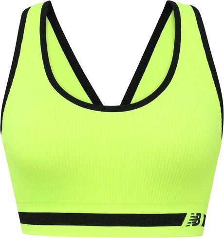 New Balance Womens Seamless, Racerback Sports Bra with Allover Texture and Engineered Breathability in Saudi Arabia