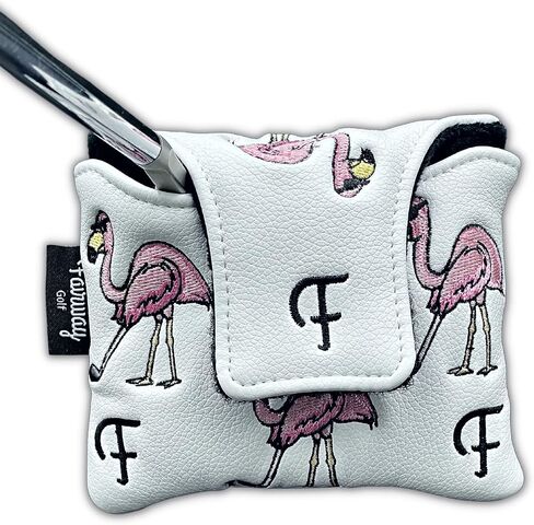 Mallet Putter Headcover - Premium Leather Headcover and Protector - Fits Taylormade, Ping, Odyssey etc. in Saudi Arabia