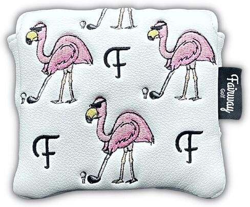 Mallet Putter Headcover - Premium Leather Headcover and Protector - Fits Taylormade, Ping, Odyssey etc. in Saudi Arabia